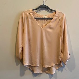 Blush blouse